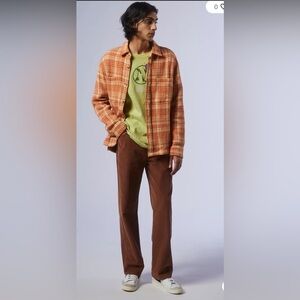 Urban Outfitters Orange Textured Jacket